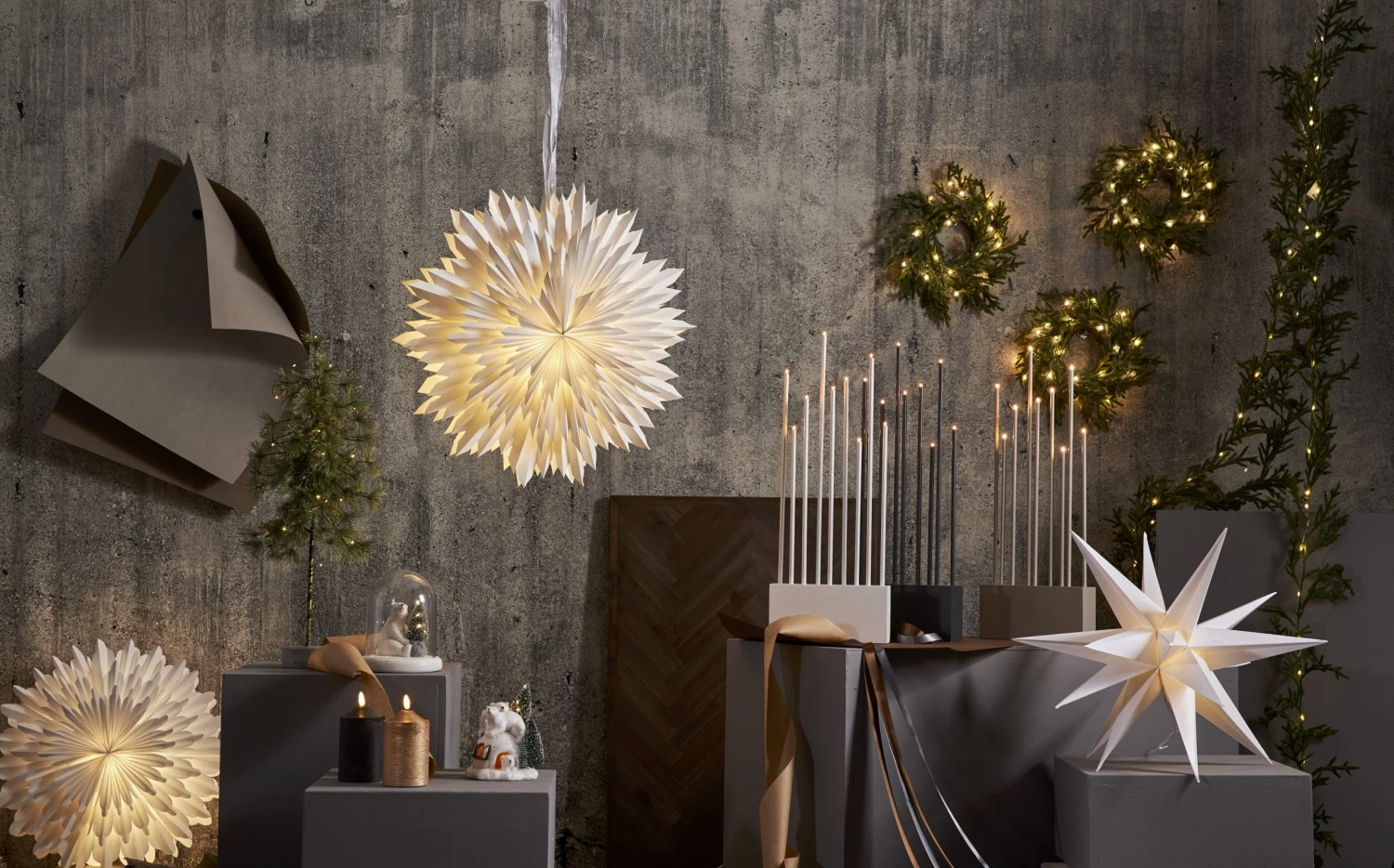 Star Trading Estrella De Adviento Ice Ø50 Cm 4 Star Trading Estrella De Adviento Ice Ø50 Cm - Imagen 4